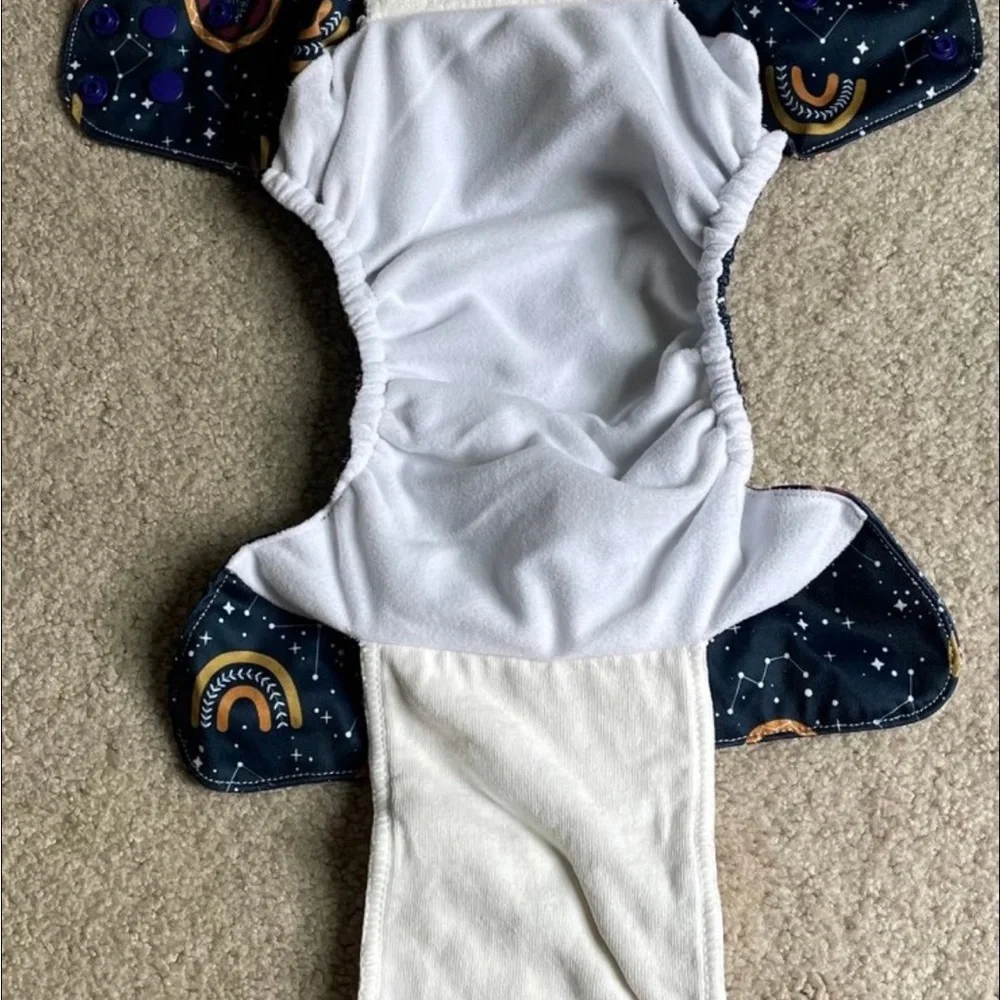Colorful Constellation Cloth Diaper